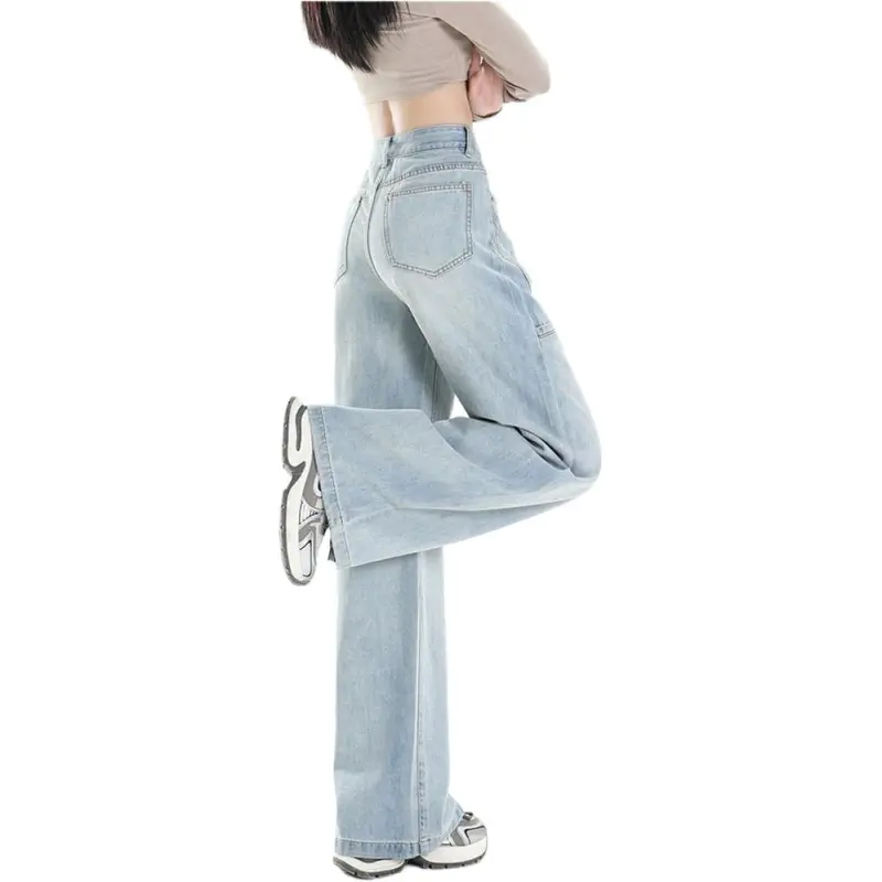 Concubine Zhu Jeans Women's Light Blue-2