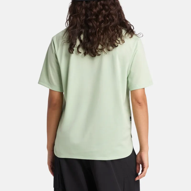 Timberland T Shirt Women's Mint Green-4