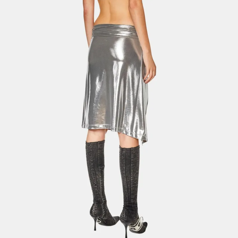DIESEL O Melt Skirt 'Silver'-1