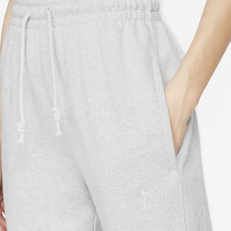 Nike Knitted Sweatpants Women's Heather Gray-4