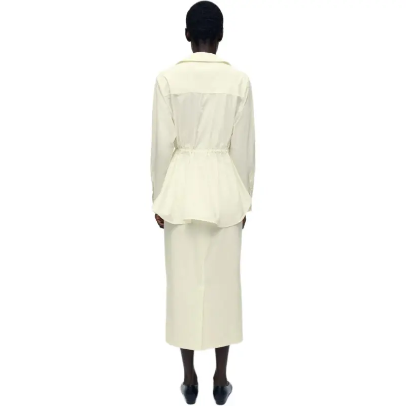 COS Shirts Women's Cream Yellow-1