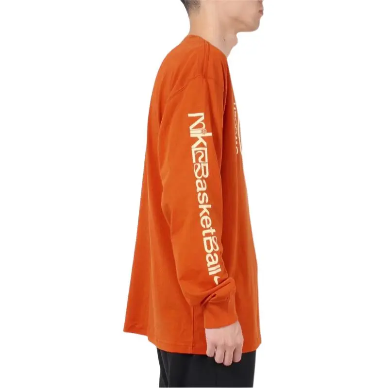 Nike Clothing T Shirts Men Orange-2