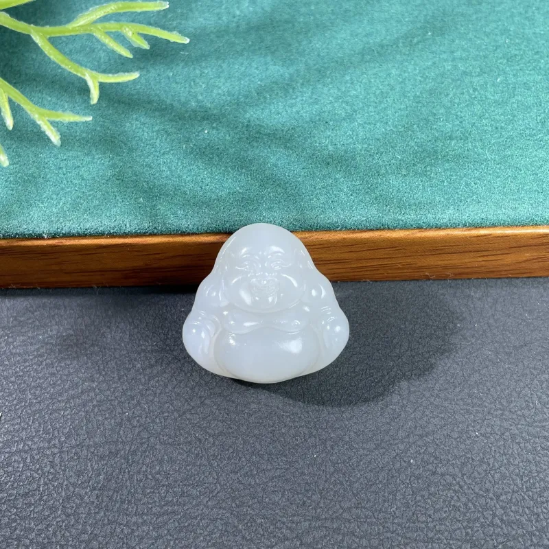 BUDOUXIAOAI Pendants White Jade Women's-4