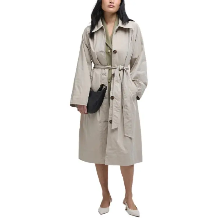 BARBOUR Garbo Trench Coat-1