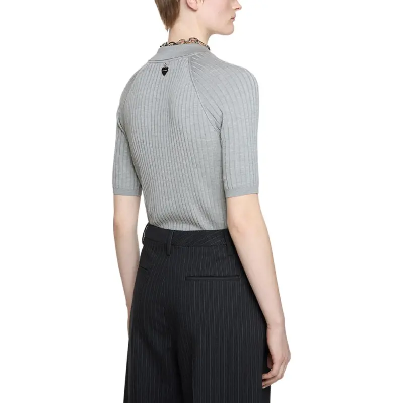 Acne Studios Short Sleeved Ribbed Polo Shirt-2