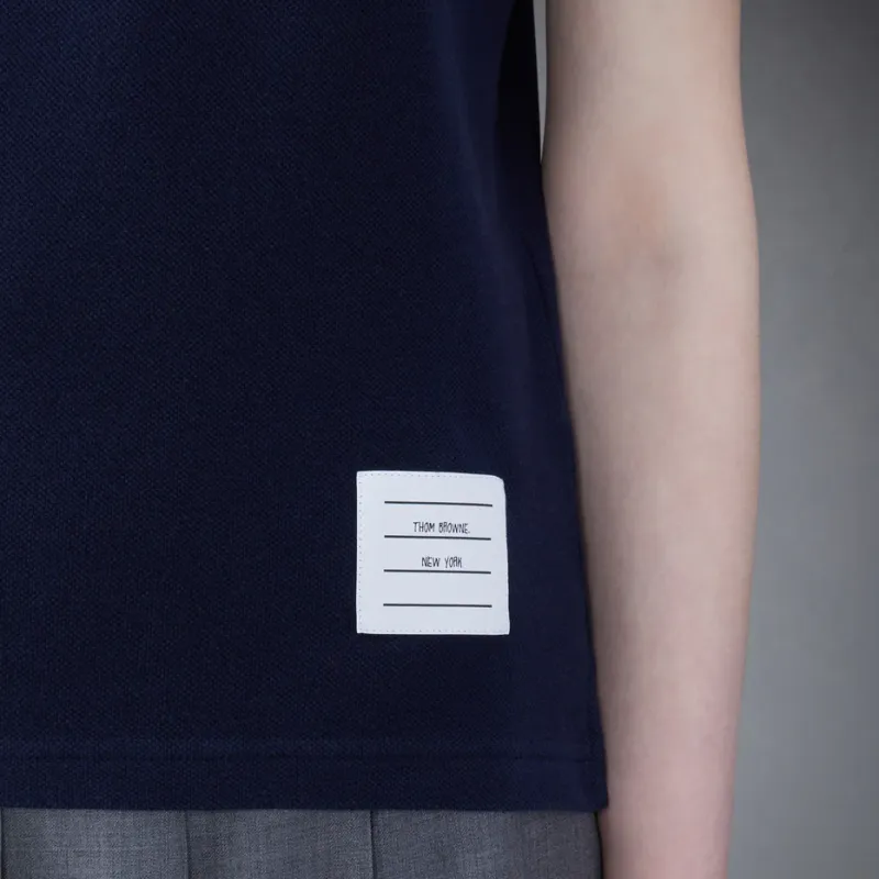 THOM BROWNE 4 Bar Stripe 2003 print Polo Shirt-4