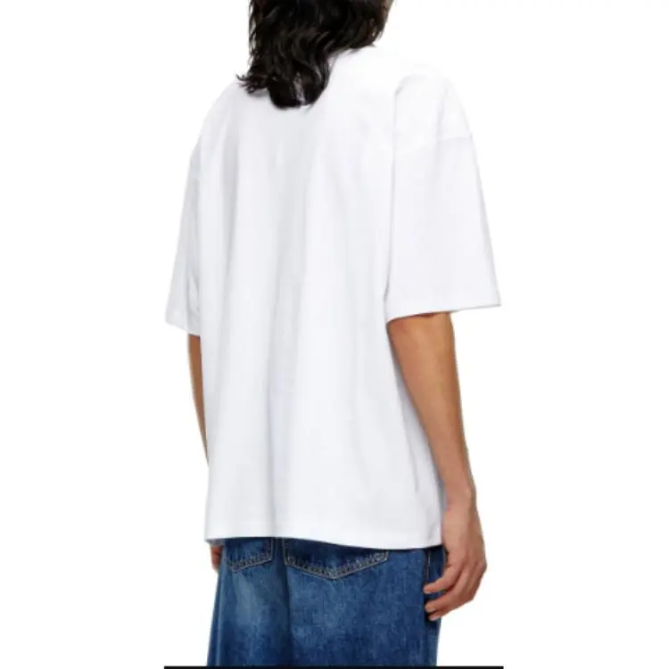 DIESEL T-Boxt-D Embroidered D Patch Crewneck T-Shirt-4