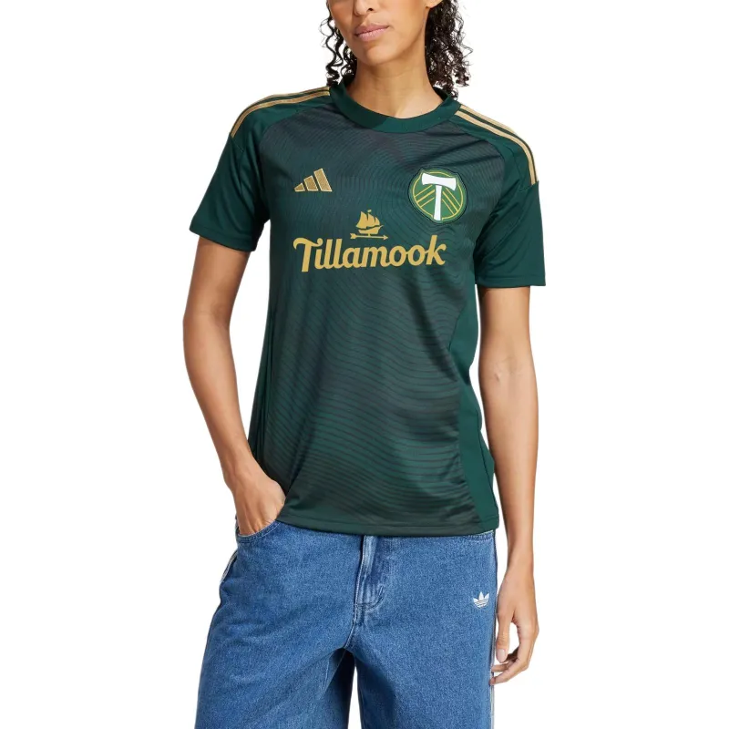 Adidas Free Shipping With AdiClub Portland Timbers 25/26 Home Jersey-3