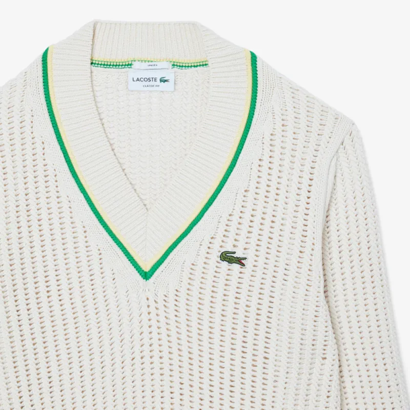 LACOSTE Logo patch Sweater-3
