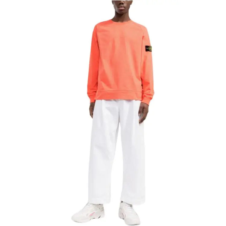STONE ISLAND Stone Island 40Th Anniversary Collection Sweatshirt Men's Orange-3