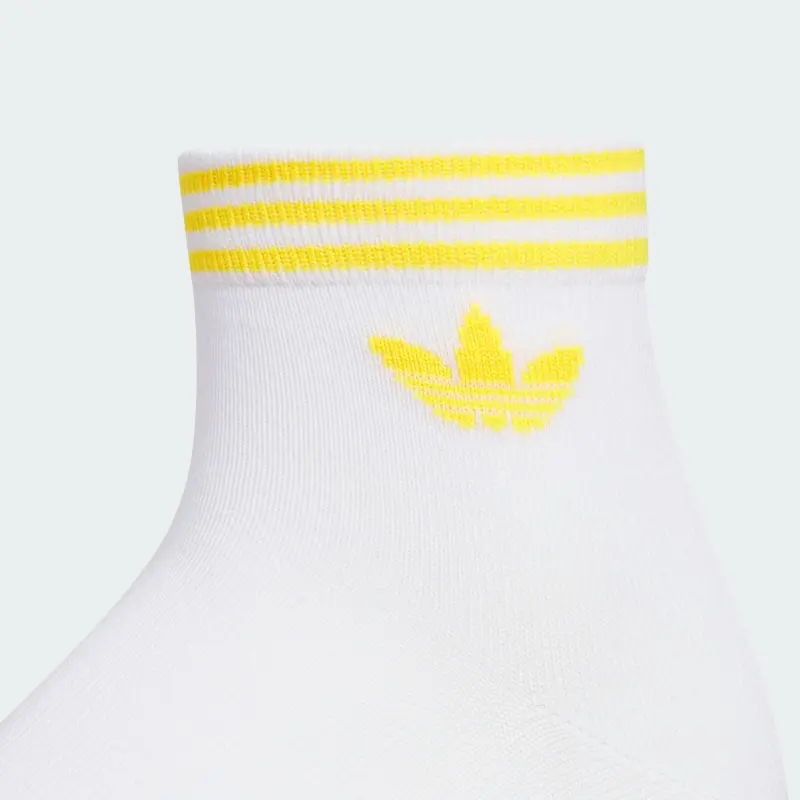 Adidas Originals TREF Ankle Socks Women's 3 Pack White-3