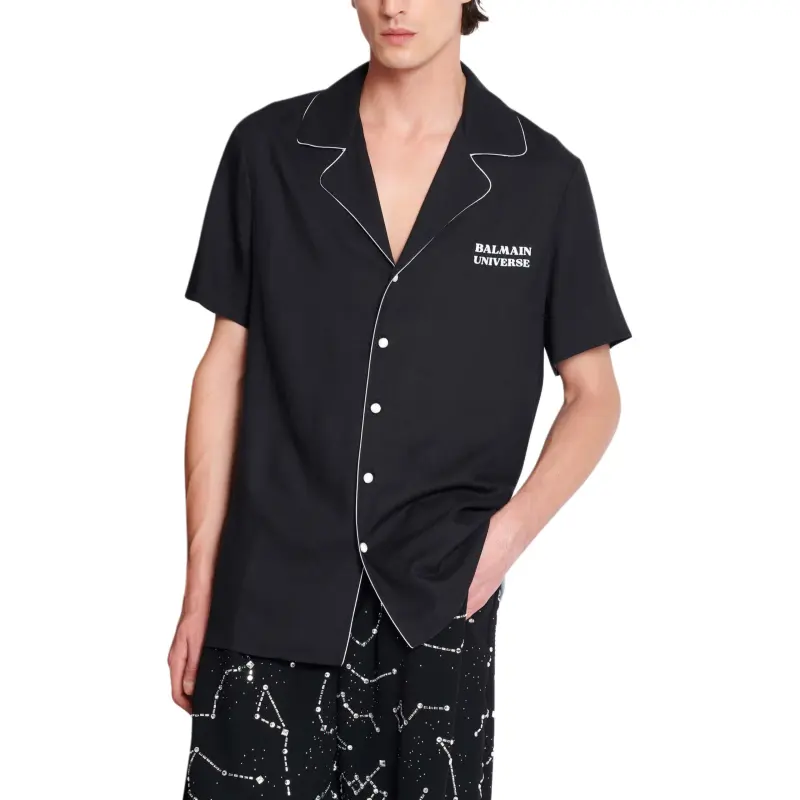BALMAIN Planet print Shirt-2
