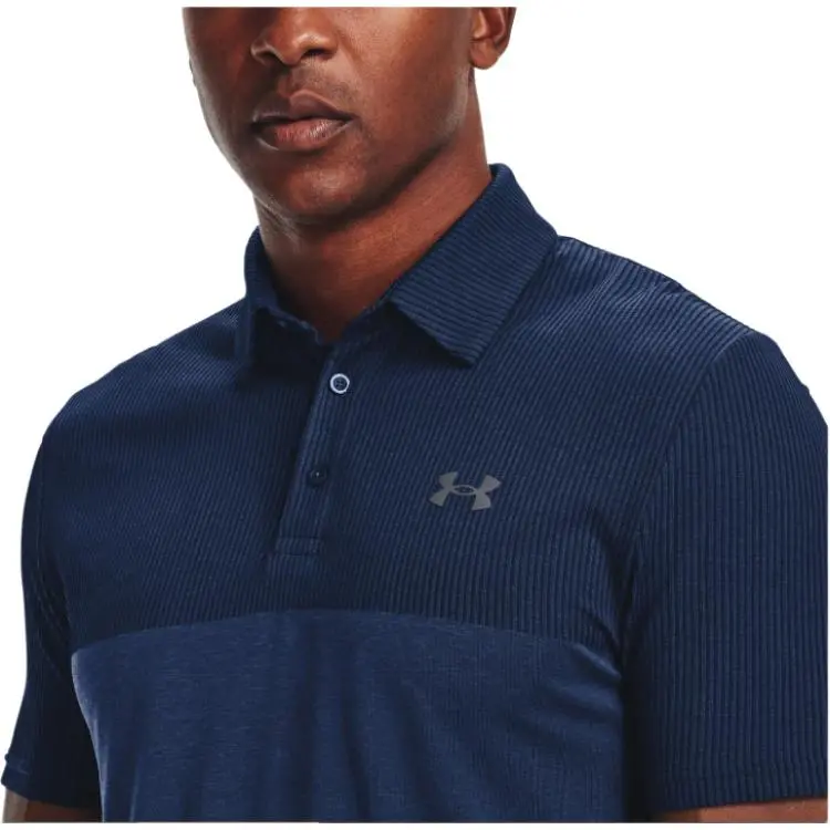 Under Armour Polo Shirt Men's Marine Blue-4