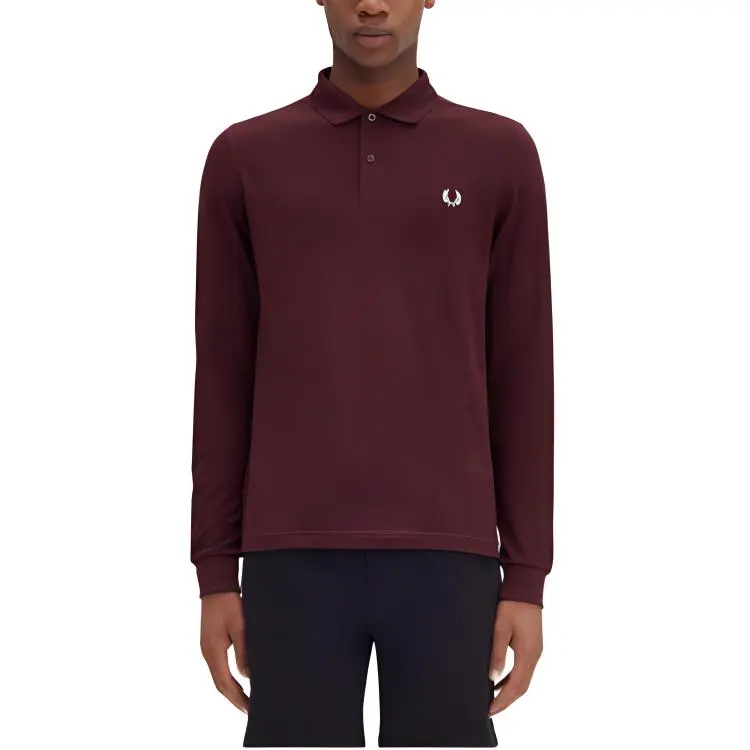 FRED PERRY Logo embroidered Polo Shirt-1