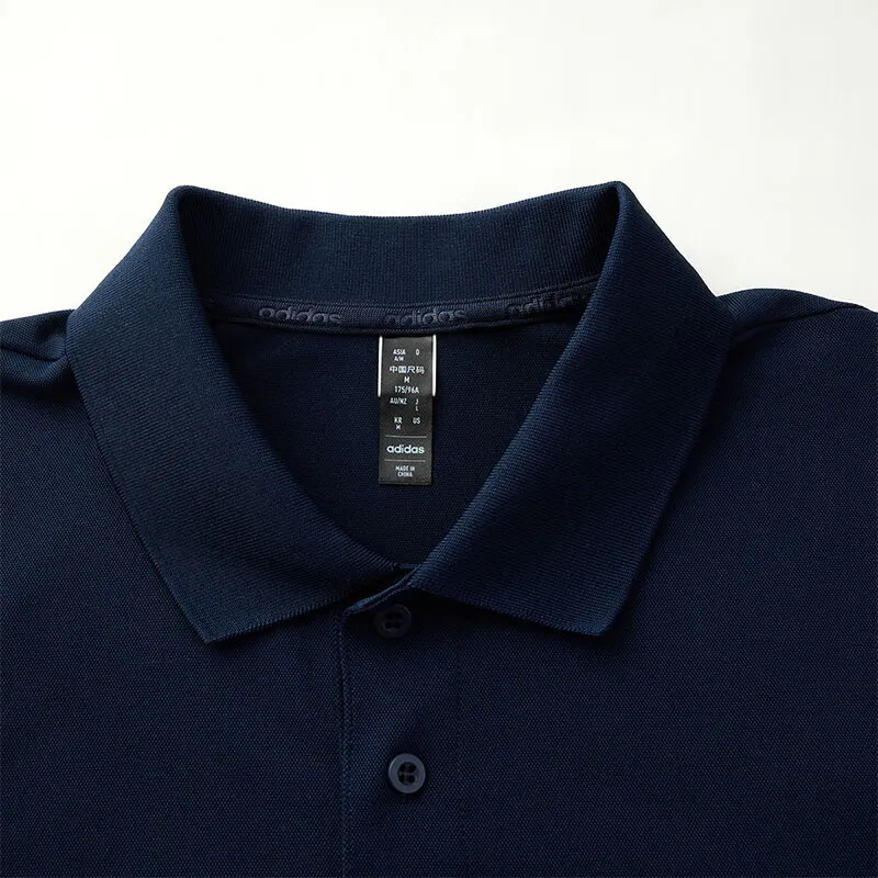 Adidas Polo Shirt Men's Navy Blue-4