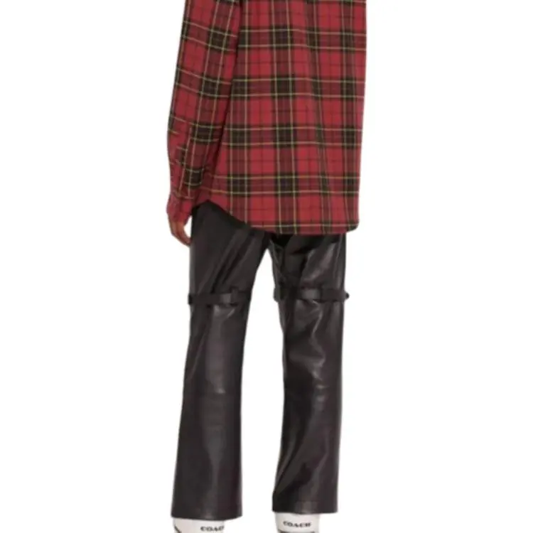 COACH Shirts Men Red-4