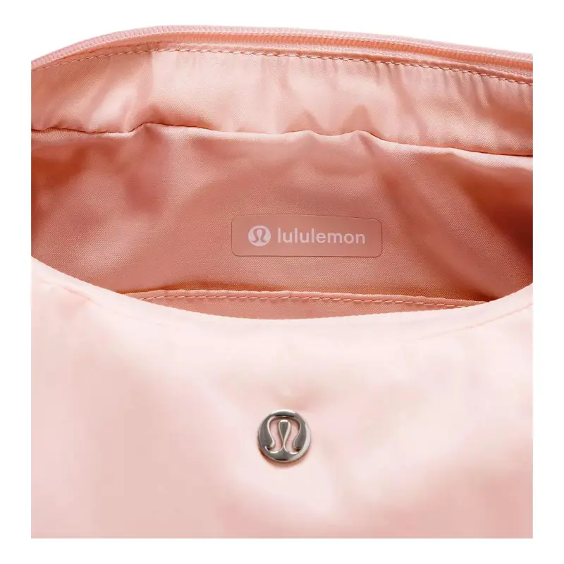 Lululemon Recycled Nylon Handbag Shoulder Bag Mini Unisex Pink Mist-2