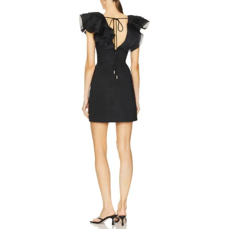 Aje Sleeveless Dress Women's Black-1