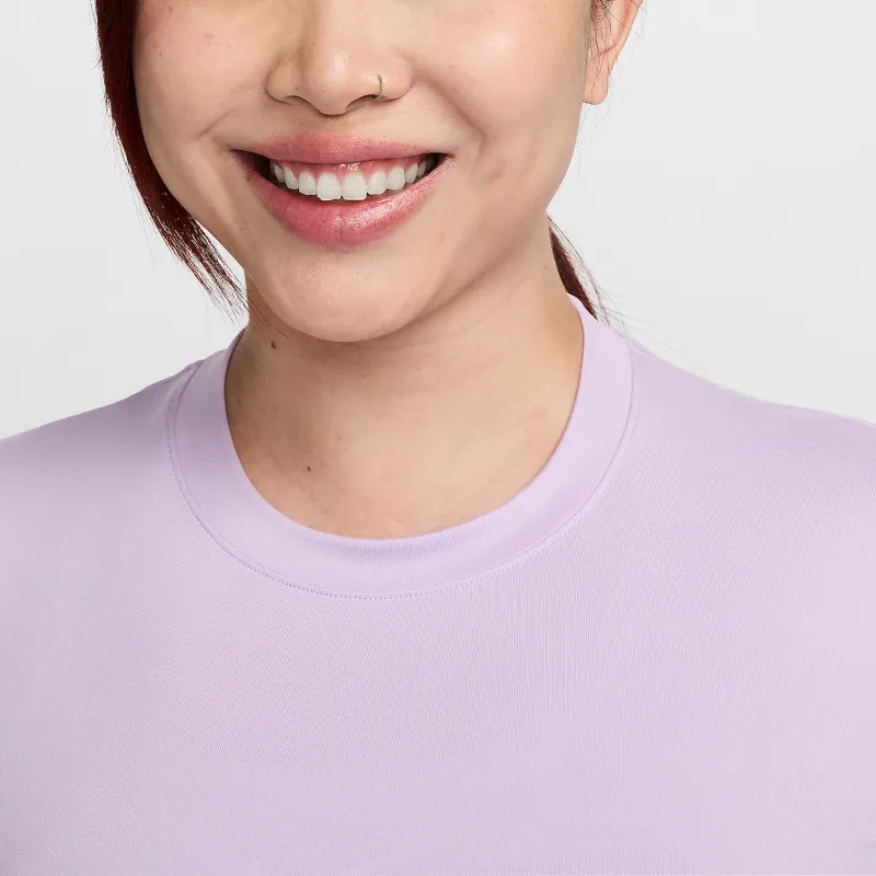 Nike Dri Fit T Shirt Women's Lilac Red-4