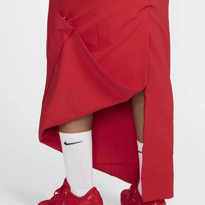 Nike x Jacquemus Casual Long Skirts Women's University Red-3