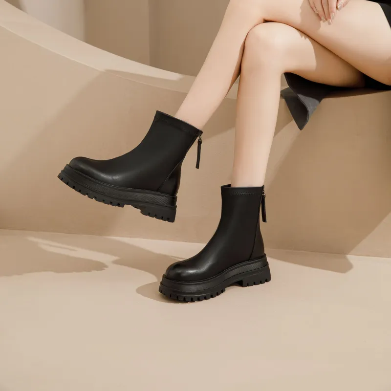 KEKAFU KEKAFU Ankle Boots 5cm Women's-5