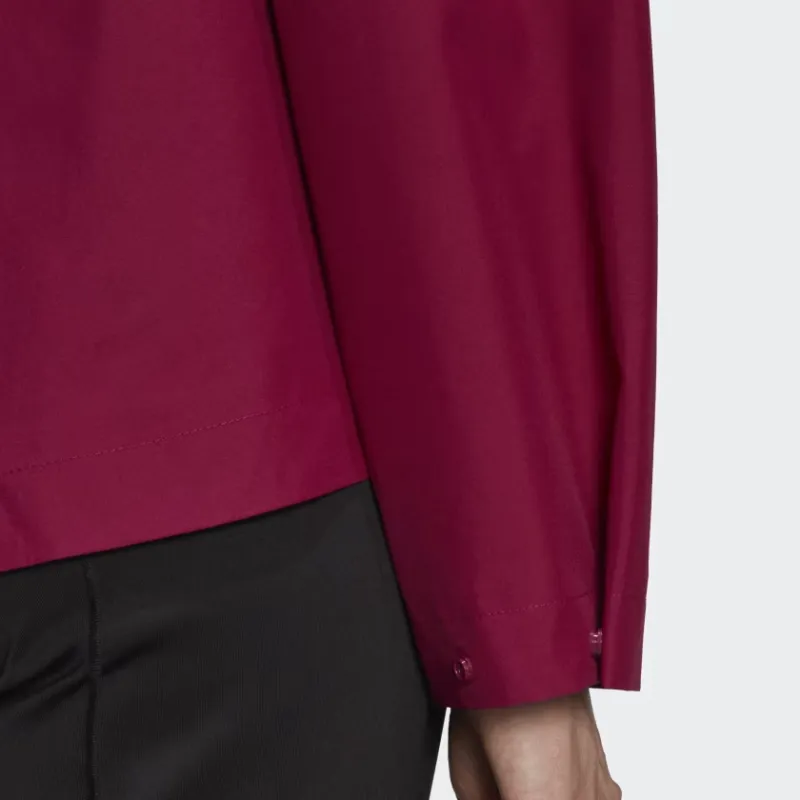 Adidas Adidas Terre TRAVEER RAIN.RDY JACKET Jackets Coats Women's Dark Purple Red-3