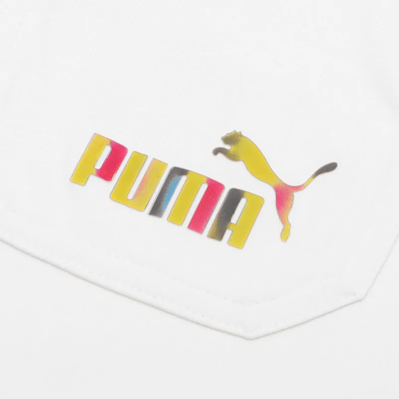 PUMA T Shirts Unisex White-2