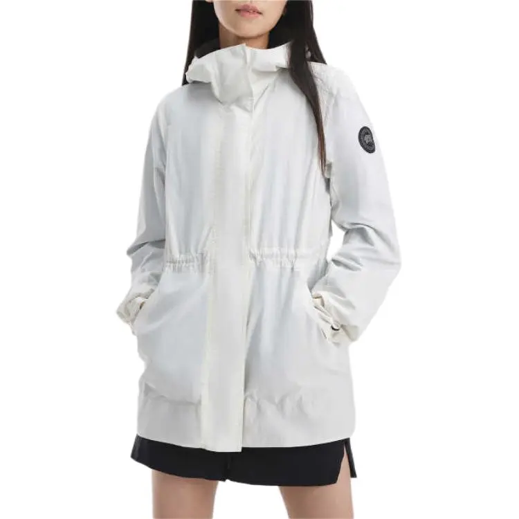 Canada Goose Black Mark Jackets Women's White-6
