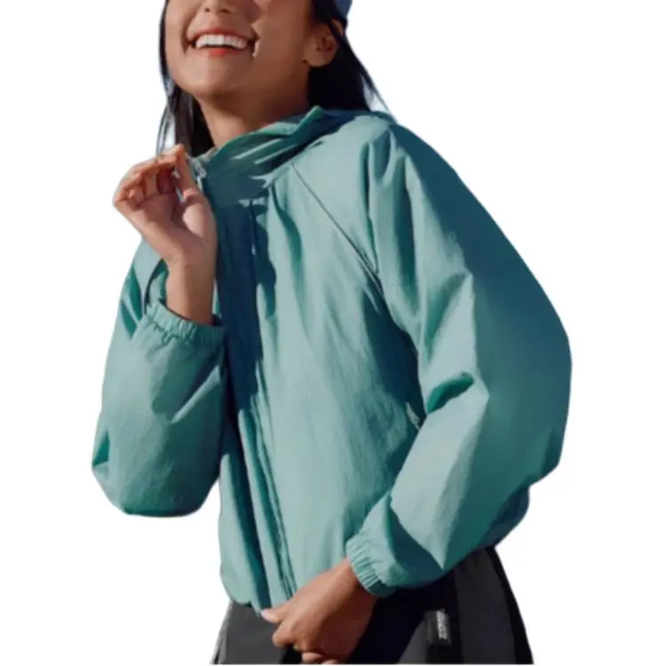 Skechers Jacket Women's Light Blue Teal/05KG-2