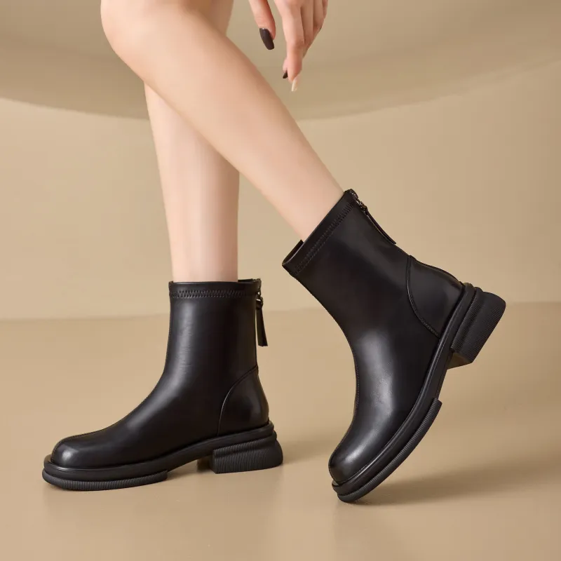 KEKAFU Short Chelsea Boots 4.5cm Women's-7