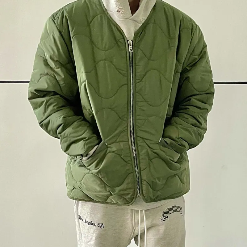 Askyurself Jackets Coats Unisex Green-4
