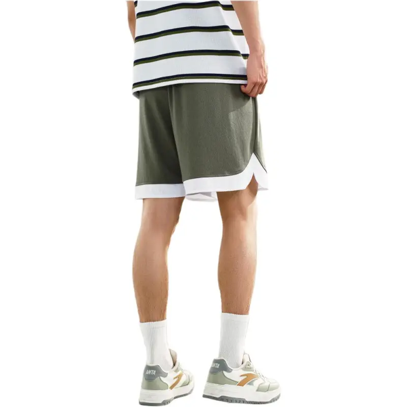 Anta Basketball Collection Sports Shorts Men's Scenic Forest Green-3
