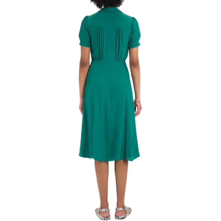 INES DE LA FRESSANGE Short Sleeved Dress Women's Green-2