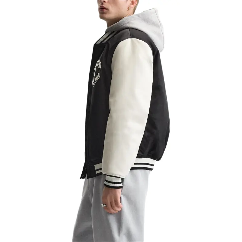 ZARA Jackets Coats Men's ** Black/White-3