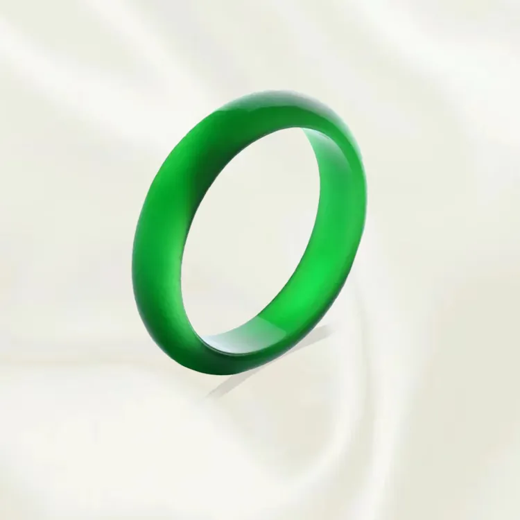 Chongqing Gold Store Colored Glaze Jade Bangles Unisex-1