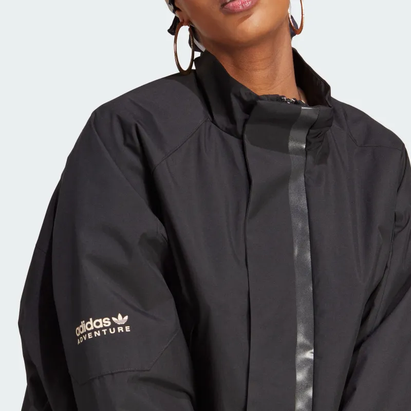Adidas ADVENTURE CROP JACKET Jackets Coats Women's Black-5