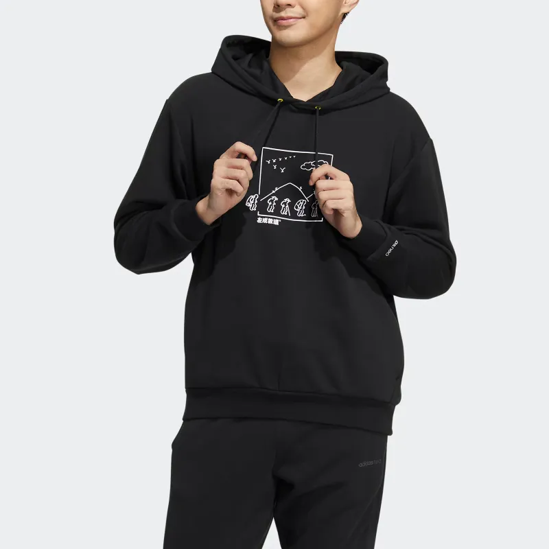 Left Hamton Road X Adidas Neo Sweatshirts Unisex Black-2