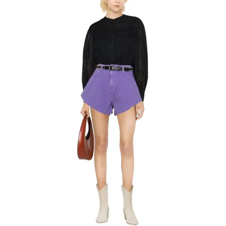 ISABEL MARANT ETOILE Gathered Plalia Blouse-2