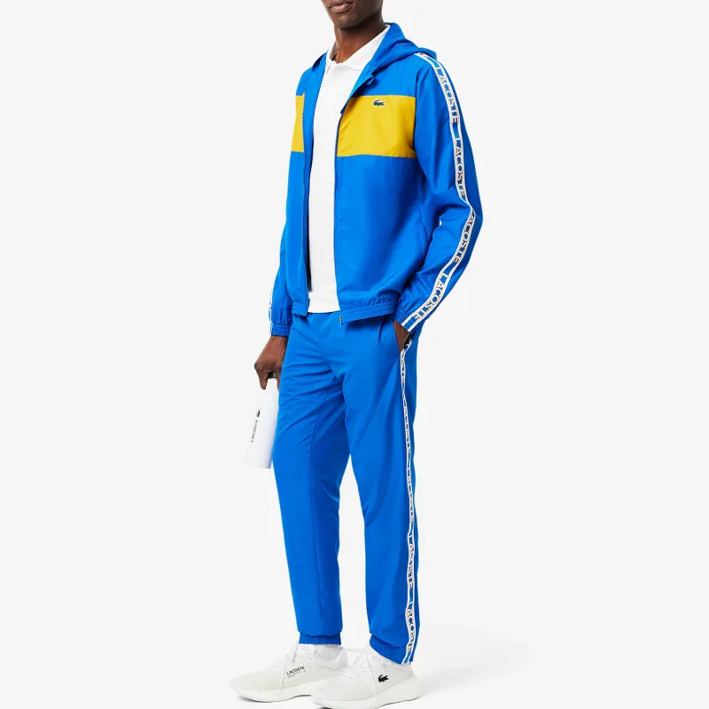LACOSTE Jackets Coats Men's Blue/Yellow-3