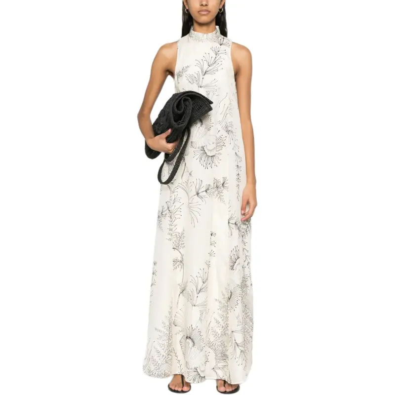 Alysi Satin Maxi Dress-1