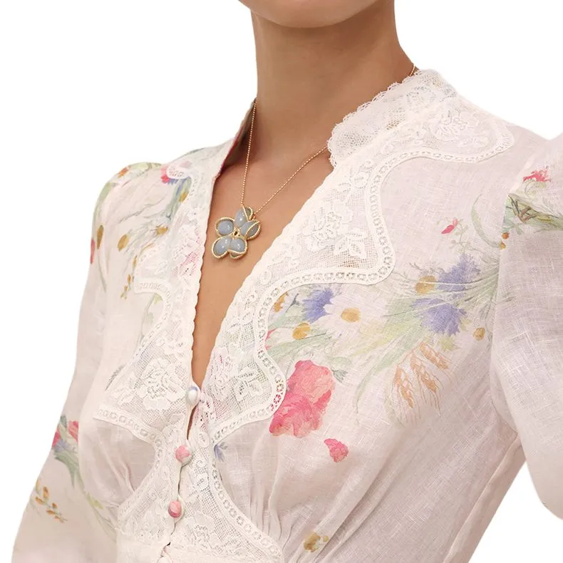 Zimmermann Lucky Midi Dress-6