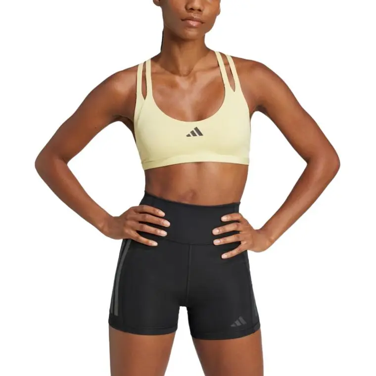 Adidas Free Shipping With AdiClub Aeroimpact Luxe Training Light Support Bra-2