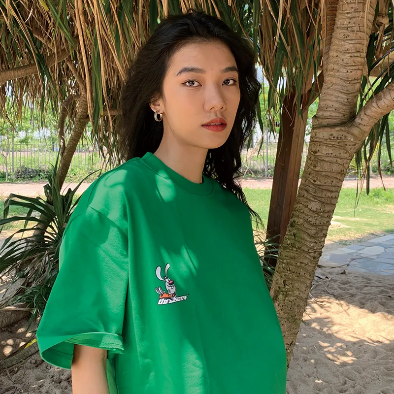 Thrillscrew T Shirts Unisex Green-4