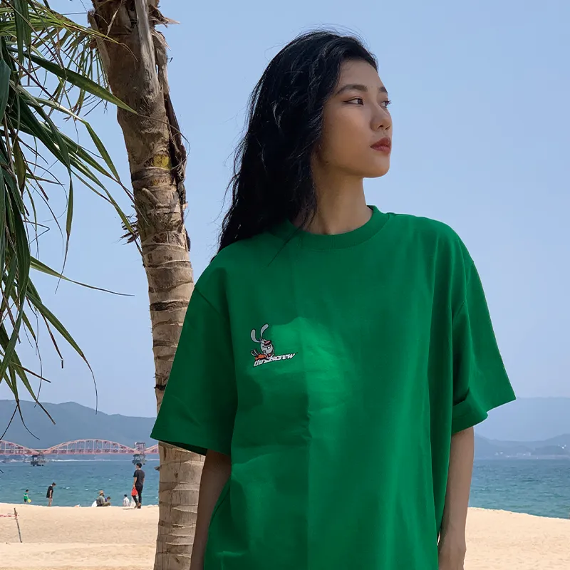 Thrillscrew T Shirts Unisex Green-3