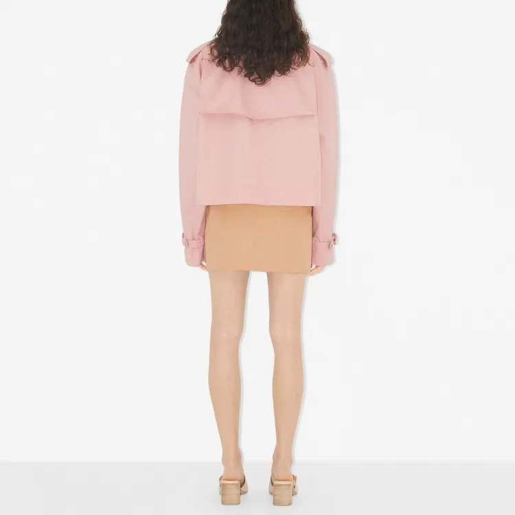 Burberry Trench Cotton Mini Skirt-2