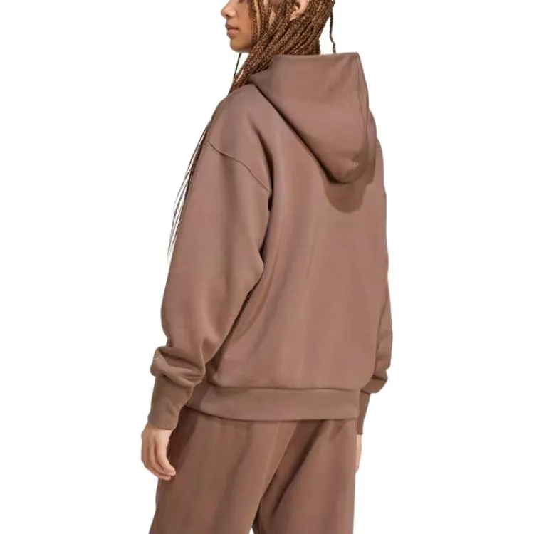Adidas Free Shipping With AdiClub All Szn Fleece Loose Hoodie-2