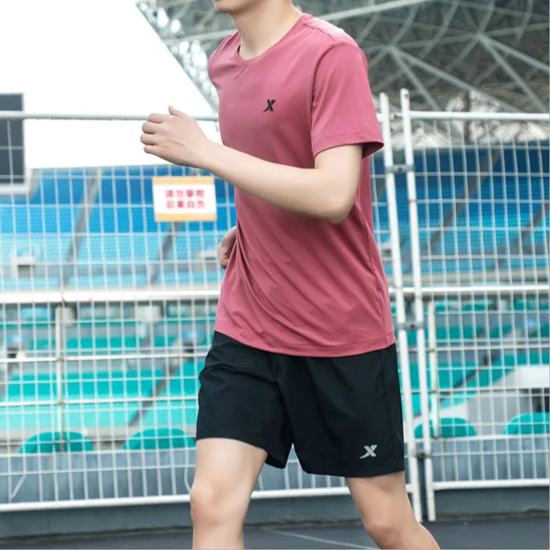 XTEP Casual Sportswear Men's Fuchsia-1