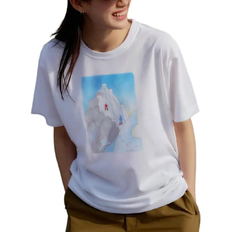 MONTBELL T Shirts Unisex WT White-3
