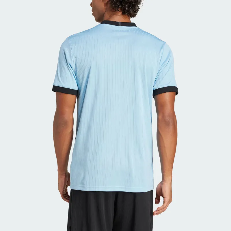 Adidas Originals ANNIVERSARY Soccer Jersey Men's Clear Blue/Black-5