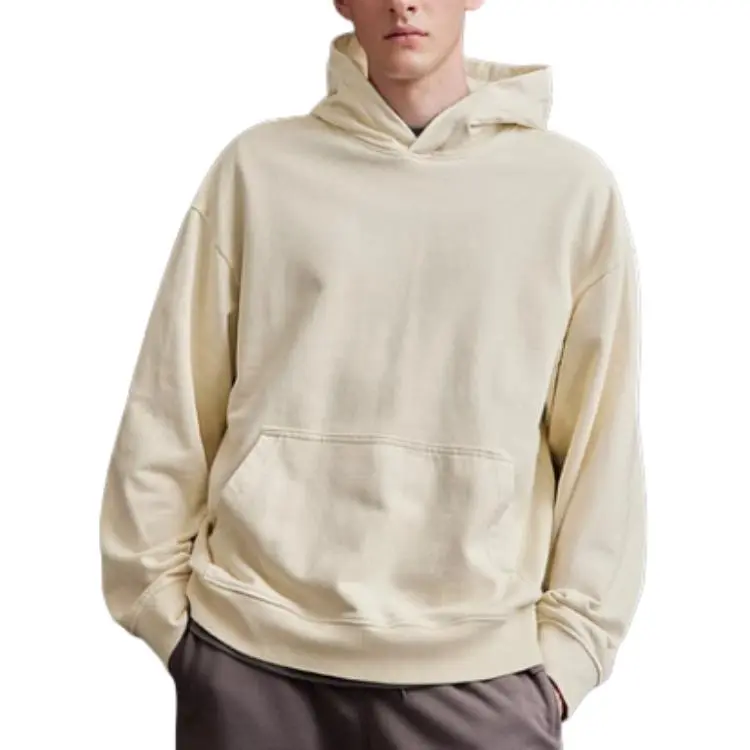 H&M Sweatshirt Men's Light Beige-3